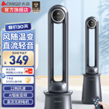 志高（CHIGO）【风扇踏青放价】无叶风扇电风扇落地扇空气循环扇塔扇家用空调冷风扇直流变频智能遥控定时母婴 【旗舰款】12档风+直流变频+风随温变