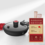 MAXIM’S  DE PARISART32不粘锅炒锅家用电磁炉炒菜平底不沾28cm30cm32cm锅厨房好物 煎盘 极夜黑(金属全复底) 28cm