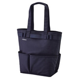 LIHIT LAB. 日本喜利ALTNA大容量多功能托特包商务办公事务包户外休闲工具文具杂物收纳包手拎包 竖式深蓝