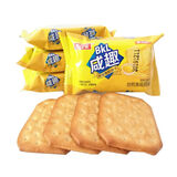 闲趣焙可乐咸趣饼干清咸原味酥脆饼干独立小包装办公室休闲代餐小零食 咸趣饼干2斤(约48 包)