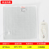 加热坐垫办公室座椅垫小电热毯坐垫发热椅垫插电式暖垫理疗热敷 【40*40cm】高温热敷理疗芯 三