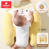 Kissbaby Miracle婴儿排气枕 宝宝安抚放吐奶抬头训练多功能趴趴枕 婴儿二月闹神器 萌萌虎多功能 排气枕