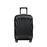 新秀丽（Samsonite）贝壳箱拉杆箱行李箱旅行箱登机箱CS2黑色20寸可拓展生日礼物