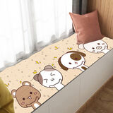 法兰格慕飘窗垫可自由裁剪窗台垫四季通用可裁剪地毯儿童房可机洗 1 宽60*长160厘米(可水洗可剪裁)