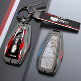 绅创适用于吉利钥匙套星越L缤越博越L星瑞帝豪远景X3/6豪越缤瑞包扣壳 吉利-D款-赛道风格