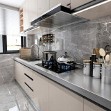 上海304不锈钢厨柜厨房橱柜台铝合金整体定制翻新 测量诚意金 1延米