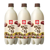 酒时乐济州栗子味甜玉米纯米玛可利米酒750ml 瓶装韩国原装进口 6%vol 750mL 3瓶 板栗米酒