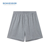 舒雅（Schiesser）男士纯棉透气阿罗裤家居短裤睡裤E5/24195X 花灰 XL