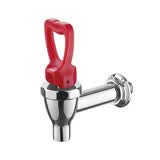 驼铃纵横 SLT002 电热开水器龙头阀商用水箱开水机配件耐高温阀门 铜红柄3分 