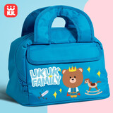 UKUK 韩国小学生饭盒保温包加厚防水铝箔保温袋便当袋餐具袋 王子熊保温包