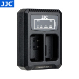 JJC 相机电池 EN-EL25 适用于尼康Z30 ZFC Z50 Z fc 座充充电器 全解码 微单续航备用配件 双充充电器