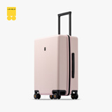 地平线8号（LEVEL8）行李箱密码拉杆箱男女托运大容量万向轮旅行者PC箱 24英寸冰川粉