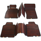 古梵希大有 汽车脚垫车用实木地板专用18款全包围2018新款车内地垫 咖啡色-五座脚垫 奥迪A6L A7 Q5 Q7 A8L