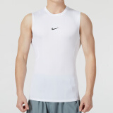耐克（NIKE） 背心男士 25夏季新款运动服健身训练速干篮球衣冰丝内衣无袖t恤 FB7915-100 XL （180/96A）