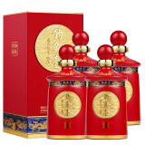 钓鱼台 御笔祈福酒 酱香型白酒 53度 53度 500mL 4瓶 整箱