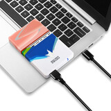 蓝硕（BLUEENDLESS）移动硬盘便携存储电视2.5英寸USB3.0高速支持typec手机硬盘 富士山 2TB