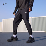耐克（NIKE）官方FORM DRI-FIT男子速干锥形剪裁百搭长裤秋季FB7498 010黑/黑/银 M