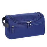 芒仓 户外出差男士便携旅行防水大容量洗漱包套装化妆包收纳袋洗浴包 深蓝色