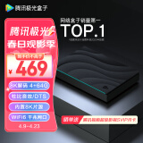 腾讯极光盒子5S 智能网络电视机顶盒 8K解码 WiFi6双频 DTS杜比音效 4+64G HDR10+ 千兆网口 云游戏