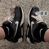 耐克（NIKE）男袜女袜 25新款训练透气短中长袜快干休闲跑步健身运动nike袜子 SX7677-010/黑色/三双装/中袜 XL/28-30厘米/46-50码