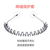 QUEENS JEWELRY男士发箍潮男外出隐形运动头箍男生背头洗脸发卡百搭网红发捆 4#时尚内勾