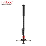 miliboo 米泊MTT705三代独脚架铝合金碳纤维单反相机专业摄像摄影DV支架带液压云台套装 MTT705III-CA三代不含云台（碳纤维） 独脚架
