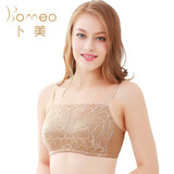卜美义乳文胸 术后内衣假乳房无钢圈抹胸款胸罩2201 深肤色 95B