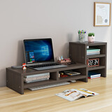 家世华（JIA SHI HUA）台式电脑显示器增高架桌面笔记本屏幕多功能支架键盘置物储物架子