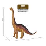 贝可麦拉（beikemaila）儿童早教仿真动物模型玩具摆件男女孩过家家恐龙霸王龙动物园礼物 复古腕龙2号