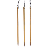 芬尚 长峰狼毫毛笔套装 行书草书瘦金体书法国画工笔勾线白描毛笔  学生用毛笔勾线笔（大中小）