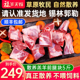 福羊天赐散养半只羊10斤 羊肉 生鲜 内蒙古锡盟羊腿羊排羊蝎子 年货礼盒 羔羊前腿5斤