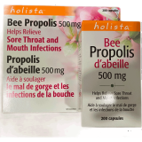 新版加拿大  Bee Propolis天然蜂胶胶囊 500mg200粒 一瓶