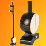 劉師傅 刘师傅 板胡乐器专业演奏黑檀木秦腔 歌曲 中音高音 老椰壳板胡 歌剧卷头中音板胡