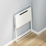 SOFS折叠桌书桌学习桌成人家用学生写字作业桌子卧室简易笔记本电脑桌 S码(有卡槽)_免安装