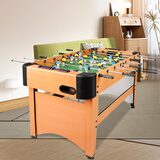 哈野台球桌上足球双人对战台桌上足球机成人桌式足球桌面足球玩具桌游 122cm S003足球桌