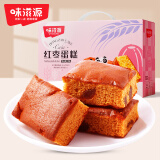 味滋源红枣蛋糕1000g礼盒装 休闲零食早餐代餐枣泥面包 节日团购送