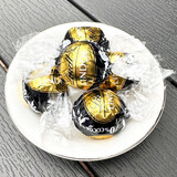 瑞士莲软心黑巧克力lindt巧克力球70%特浓黑巧喜糖婚庆母亲节520礼物 瑞士莲70%黑巧散装40颗