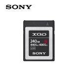 索尼（SONY）240GB XQD存储卡 G系列 QD-G240F 4K视频录制 读速440MB/s写速400MB/s