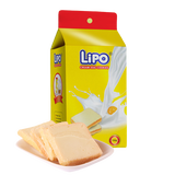 Lipo原味面包干135g 越南进口饼干 休闲零食  出游 野餐