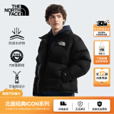 北面（The North Face）1996Nuptse高蓬鹅绒羽绒服ICON潮牌情侣款经典24秋冬新品|3C8D 4G3/宇宙黑 S /170（建议110-130斤）