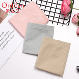 欧迪芬秋冬女高弹力无痕中腰舒适提臀女士三角裤内裤3条装 XK0A01TK 三混色3(裸肤色+粉灰+桦灰色) L