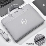 适用Dell戴尔灵越Inspiron 14 Plus 7430笔记本14英寸电脑包15Pro 灰色气囊款【白图标】 14英寸