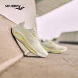 Saucony索康尼火鸟3男女跑鞋缓震支撑跑步鞋训练运动鞋米黄42.5