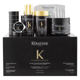 卡诗（KERASTASE）黑钻钥源发膜护理套装(精华液)染烫受损黑耀臻萃鱼子酱强韧脆弱 （新款）黑钻钥源鱼子酱发膜套装