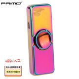 PRIMO指尖陀螺充电打火机 防风创意礼物USB点烟器幻彩