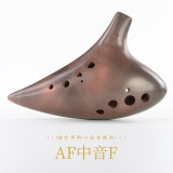 TNG台湾TNG陶笛  紫砂 演奏级 十二孔 中音C调陶笛 12孔AC陶笛 AF中音F
