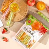 蜡笔小新 果粒棒果冻条 720g 香桔苹果草莓混合口味 休闲小零食 下午茶