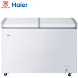 海尔（Haier）273升单箱商用家用冰柜 蝶门卧式冷藏冷冻转换小型冰箱冷柜BC/BD-273SEA