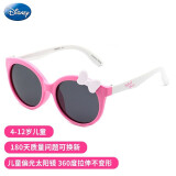 迪士尼（Disney）儿童太阳镜男女儿童墨镜小孩防紫外线六一儿童节礼物眼镜 7C4粉色