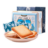白色恋人 北海道日本进口黑白巧克力夹心休闲饼干曲奇零食圣诞节送女友 白色恋人饼干36枚/盒396g